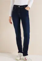 CECIL Scarlett Trousers | Dark Blue 380154
