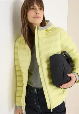 CECIL Sportive Welded Jacket  | Yellow 202203