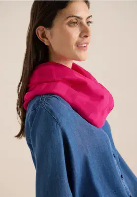 CECIL Stripe Loop Scarf | Beetroot  573084