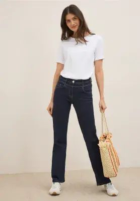 CECIL Toronto Bootcut Jeans | Dark Blue 379257