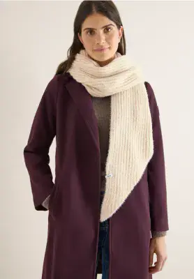 CECIL Triangle Scarf | Cream 572986