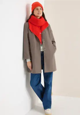 CECIL Triangle Scarf | Pumpkin  572986