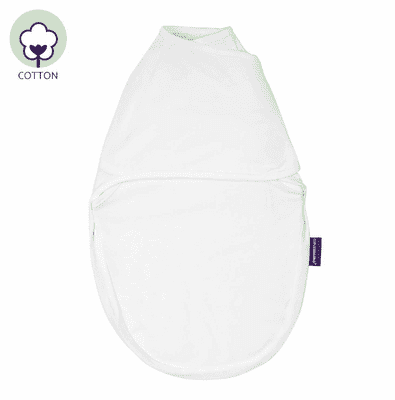 ClevaMama Swaddle to Sleep White