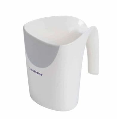 ClevaRinse Baby Bath Shampoo Rinse Cup Grey