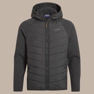 Craghopper  Vamos Hybrid Jacket | Dark Iron SCMN037