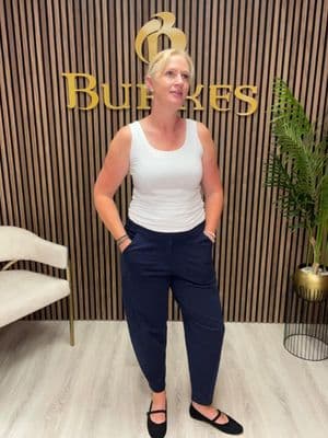 D.E.C.K BY DECOLLAGE Deck Trousers | Navy 2511