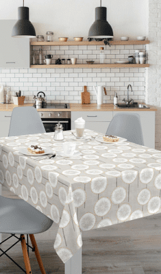 Donal Lynch  Aster Oil Cloth  | Wheat Sand 3P7/04