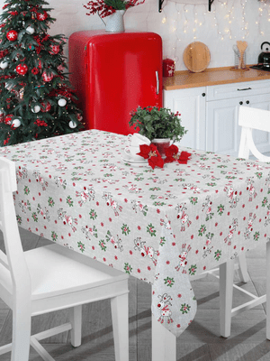 Donal Lynch   Ciervos Navidad Christmas  Oil Cloth  | N4B/01