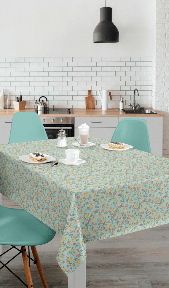 Donal Lynch  Lotta  Oil Cloth  | Mint Green 5S1/07