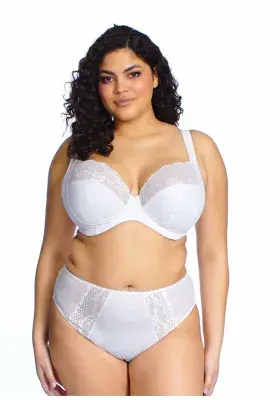 ELomi  Lucie  UW Stretch Plunge Bra EL4490 | White