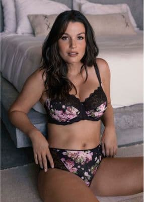 Fantasie Lucia UW Side Support Bra  | Black  FL101501 SWA