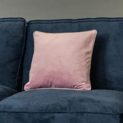 FERVOR + HUE Plain Soft Velvet Cushion 45x45cm| Lilac