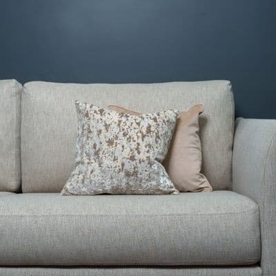 FERVOR + HUE TRADE Astra Feather Filled Cushion 45 x 45cm | Taupe