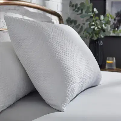 Fine Bedding This Is Sleep Silky Soft Pillow  | White