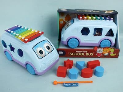 Fitzpatrick Xylaphone Shape  Sorter Bus | 11106