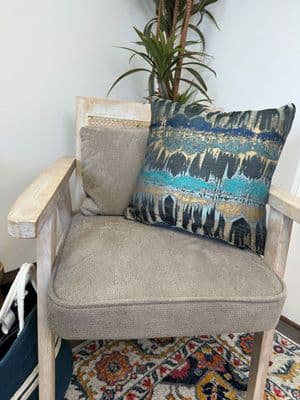 Fullshire  Inca Cushion  Cover 43x43 cm | Teal