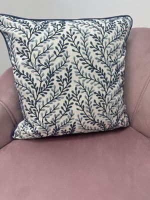 Fullshire Jaipur Cushion Cover 43x43 cm | Blue