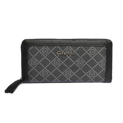 Gionni 20G1142 Juno 20cm Monogram Bag Black