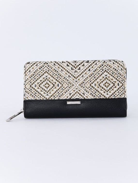 Gionni  Atantis Zip Around Wallet | Black  20G1223