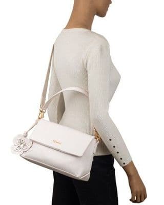 Gionni Onyx Shoulder Bag |  White 11G2882