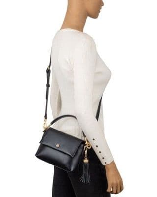 Gionni Sapphire Crossbody Bag| Black 11G2866