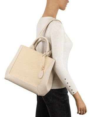 Gionni Turquoise Large Shopper Bag | Beige 11G2880