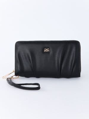 Gionni Ware Zip Around Wallet | Black 20G1230