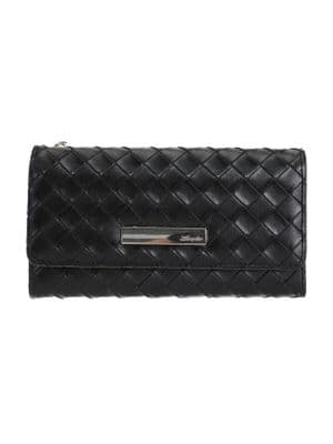 Hampton Lena Flapover Wallet | Black 21H217