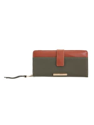 Hampton Maire Zip Around Wallet | Olive 21H210