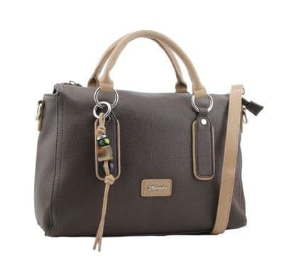 Hampton Peony Bowling Bag | Brown 18H1655