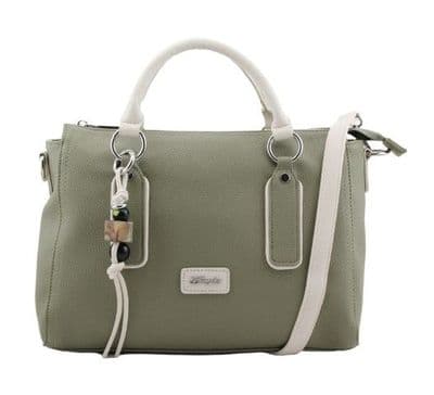 Hampton Peony Bowling Bag | Green 18H1655