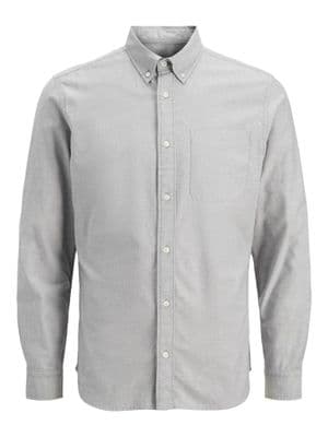 Jack & Jones Blu Book Oxford Shirt | Grey