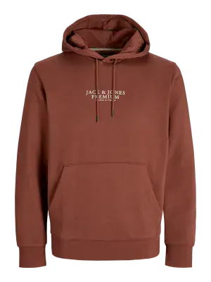 Jack & Jones Bluarchie Sweat Hood | Henna
