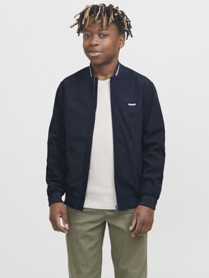 Jack & Jones Blubrad Bomber Jacket  | Sea Blue