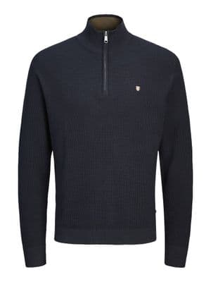 Jack & Jones Bluerex Kint Half Zip | Seaborne