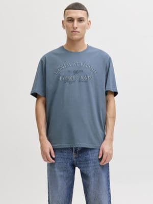 Jack & Jones Denver Graphic Tee |  Blue