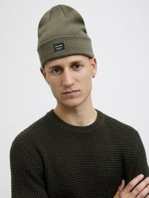 Jack & Jones DNA Knit Beanie | Olive