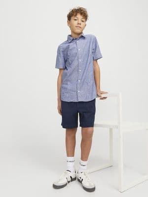 Jack & Jones Jaiden JJ Hybrid Jogger Shorts | Navy