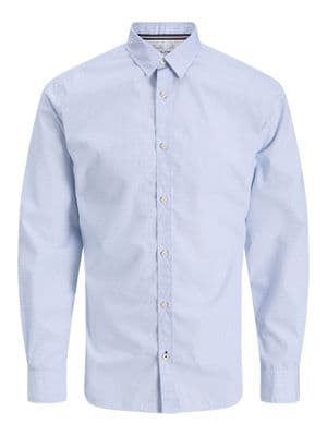 Jack & Jones Matheo Print Detail Shirt | White