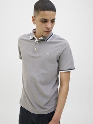 Jack & Jones Paulos SS Polo  | Grey