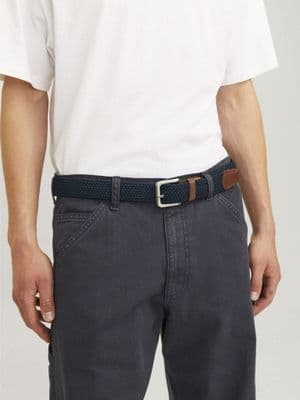 Jack & Jones Spring Woven Belt | Navy
