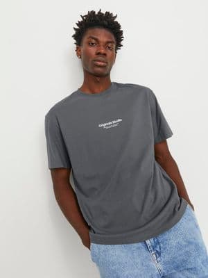 Jack & Jones Vesterbro Tee SS Crew Neck| Iron