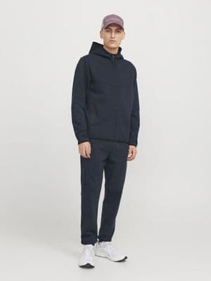 Jack & Jones Will Fusion Sweat Pants| Navy