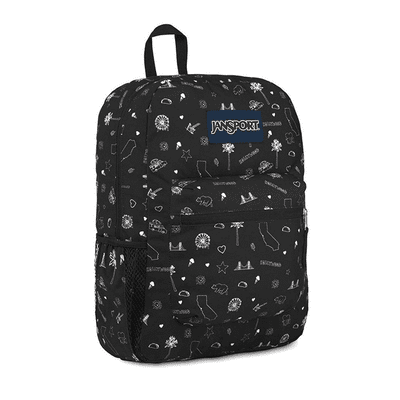 Jansport Cross Town California Icon Black/White