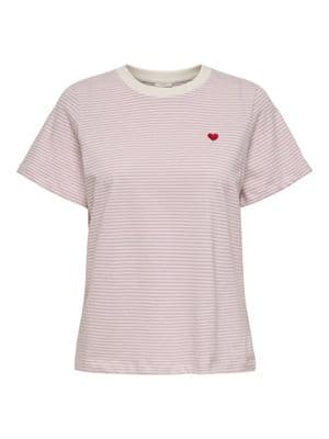 JDY Pisa S/S Print Top | Lilac