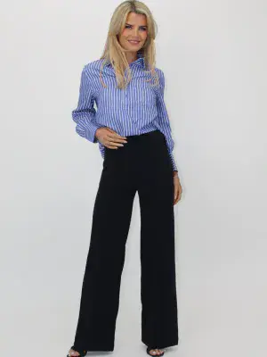 Kate & Pippa Lulu High Waist Trousers | Navy