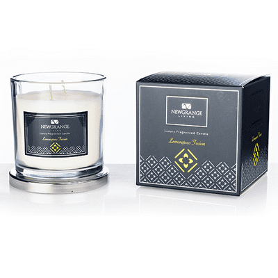 Kirkwood Lemongrass Fusion 2 Wick Luxury Candle| 9116