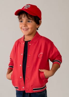 Mayoral Boys Bomber Jacket | Tomato 3440 /SS26