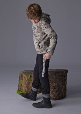 Mayoral Boys Contrast Jogger | Black  7565 AW