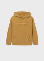 Mayoral Boys Embossed Hood Pullover| Honey 7401 AW